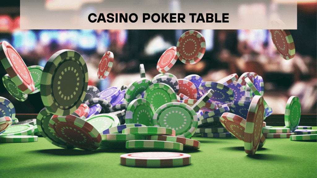 Casino Poker Table