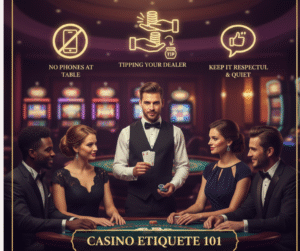 Casino Etiquette tips