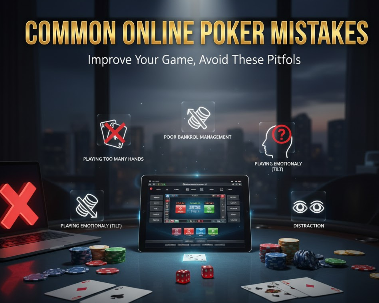 Common Online Poker Mistakes and How to Avoid Them